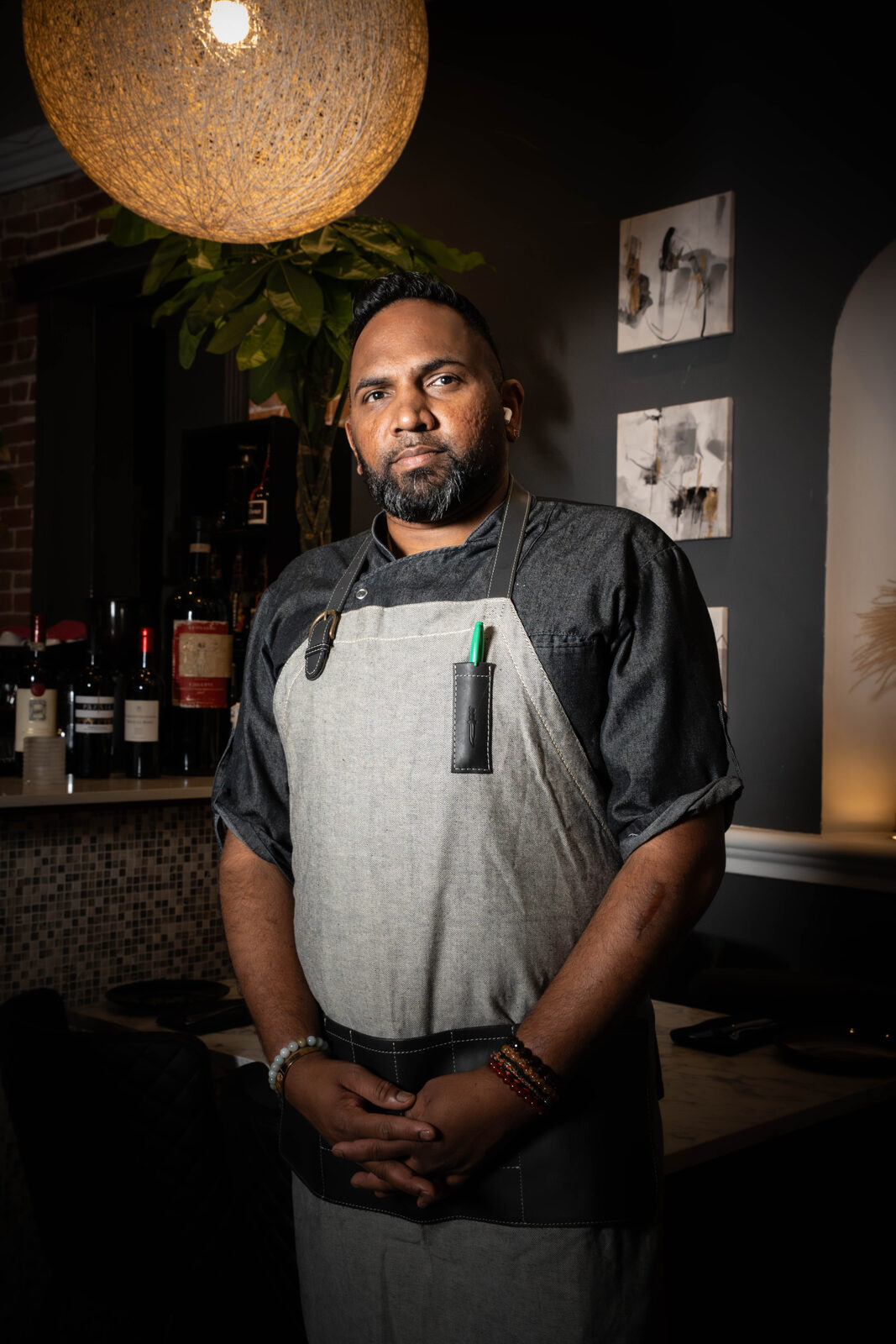 Chef Agi Guna at AGI Kitchen & Wine, Stouffville
